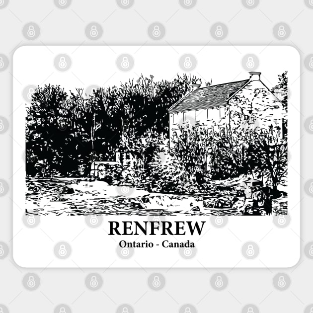 Renfrew - Ontario Magnet by Lakeric